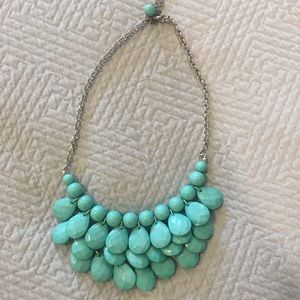 Turquoise statement necklace